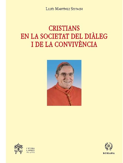 Portada de Cristians en la Societat del Diàleg I de la Convivència