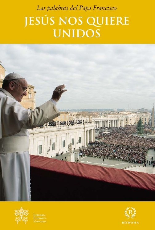 Portada de Jesús nos quiere unidos