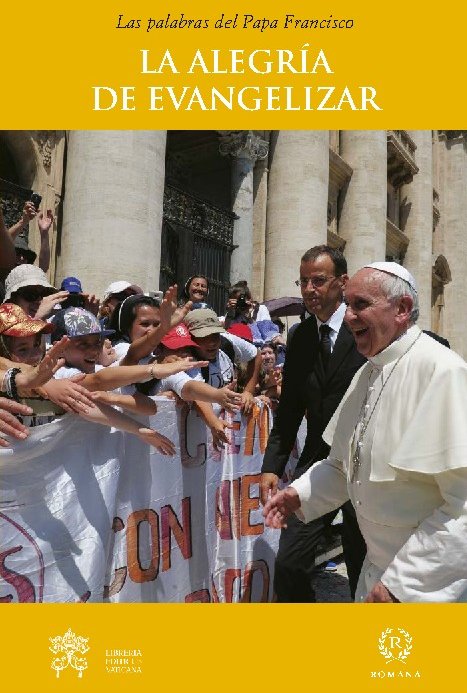 Portada de La alegría de evangelizar