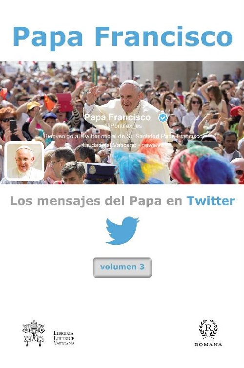 Portada de Los mensajes del Papa en Twitter. Vol. 3