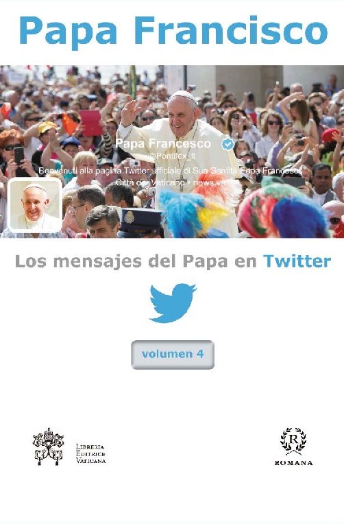 Portada de Los mensajes del Papa en Twitter. Vol. 4