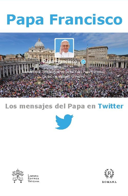 Portada de Los mensajes del Papa en Twitter